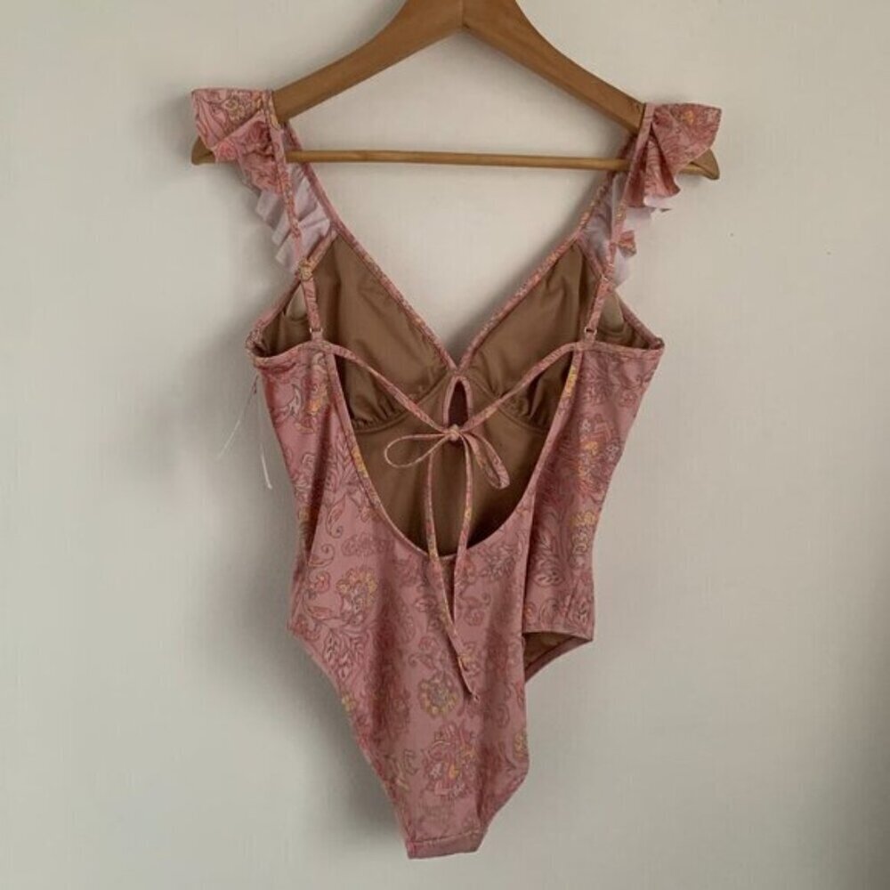 Joe Fresh x Roxy Earle Floral Ruffle Swimsuit - Picture 3 of 7